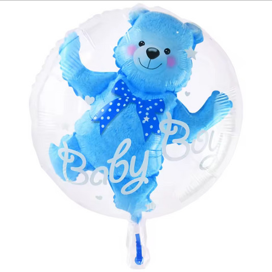 Baby Shower / Gender Reveal Bear Balloon (Pre-Order)